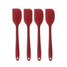 Bộ 4 thìa silicon: Dụng cụ nhà bếp chịu nhiệt độ cao để nướng, phết và cạo - Đồ dùng thiết yếu cho gia đình và ký túc xá - Nhiều màu - Xem 14