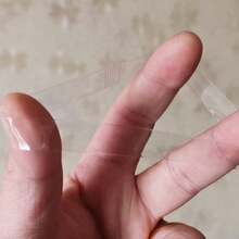 1 dây giày lười trong suốt vô hình bằng silicon trong suốt cho giày cao gót không bị tuột gót chống ma sát - Trong sáng - Xem 4
