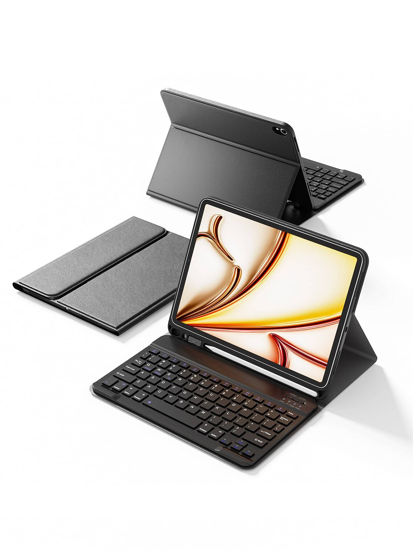 Keyboard Case Compatible With Samsung Galaxy Tab And IPad , Redmi Pad
