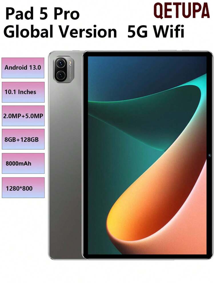 QETUPA 10.1インチタブレット 8GB/128GB QETUPA 10.1インチタブレット 8GB/128GB Qetupa Androidタブレット10.1