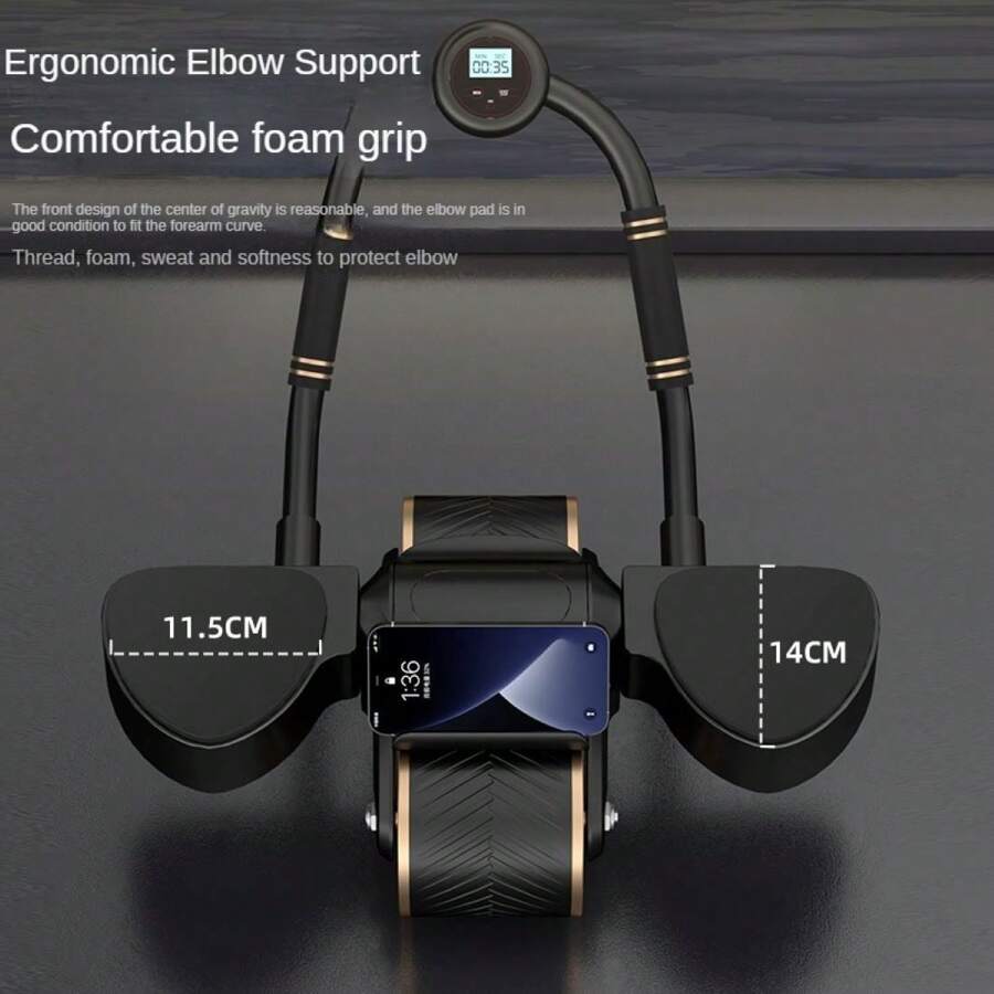 Abdominal Muscle Wheel Push Abdominal Wheel Fitness Equipment Practice