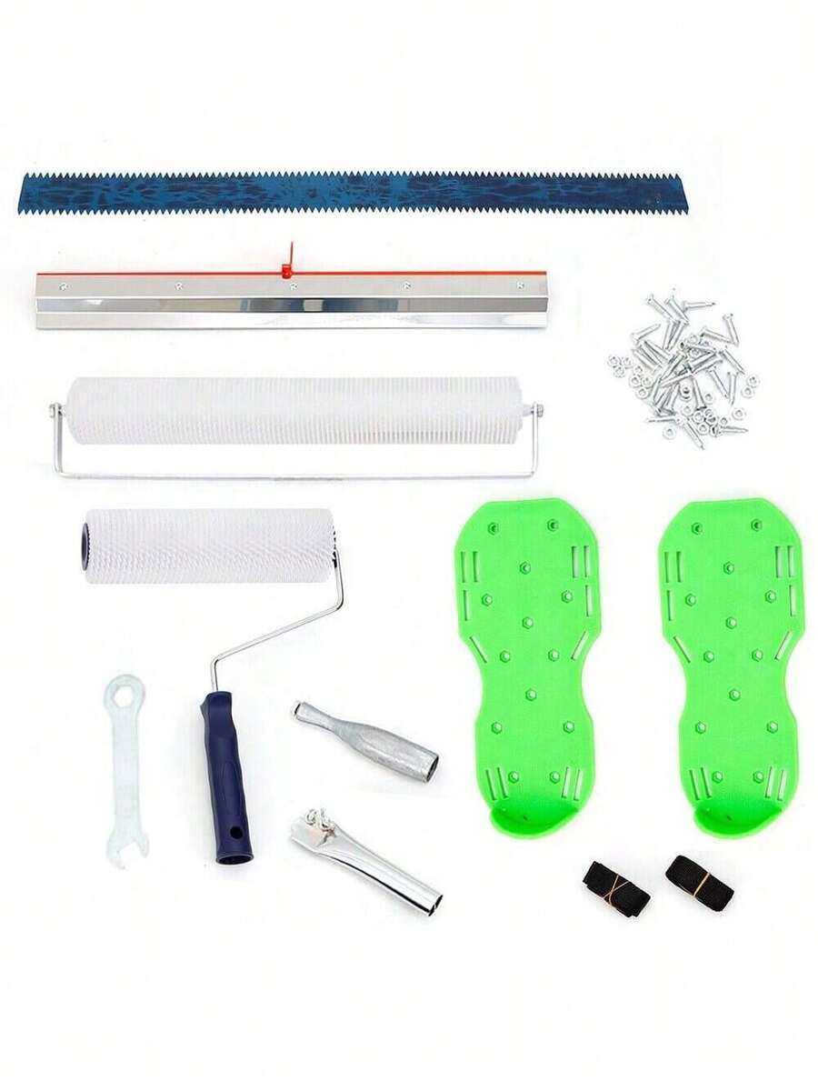ZhdnBhnos Cement SelfLeveling Tool Kit Epoxy Floor Paint Tool Flooring
