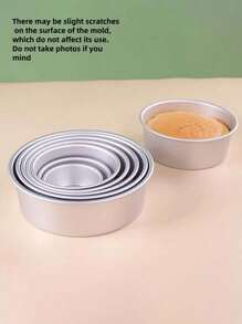 1 pezzo Stampo per torta chiffon antiaderente, multisize, in lega di alluminio, facile da sformare, adatto per raduni in famiglia e con amici