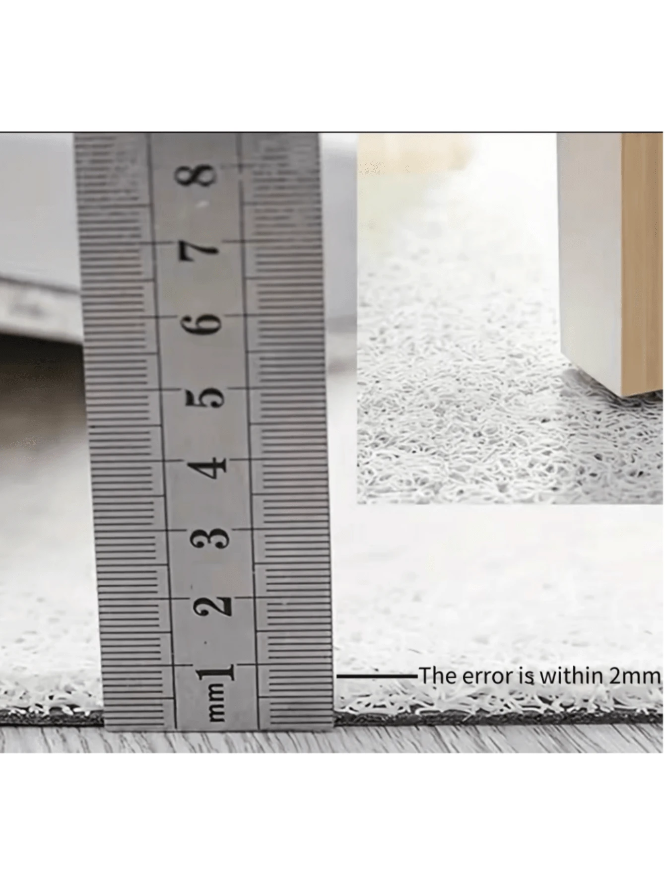 Heavy Duty PVC Material Mat, Vintage Floral Pattern Elegant