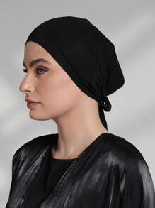 Women's Solid Color Basic Muslim Hijab Undercap - Multicolor - View 7