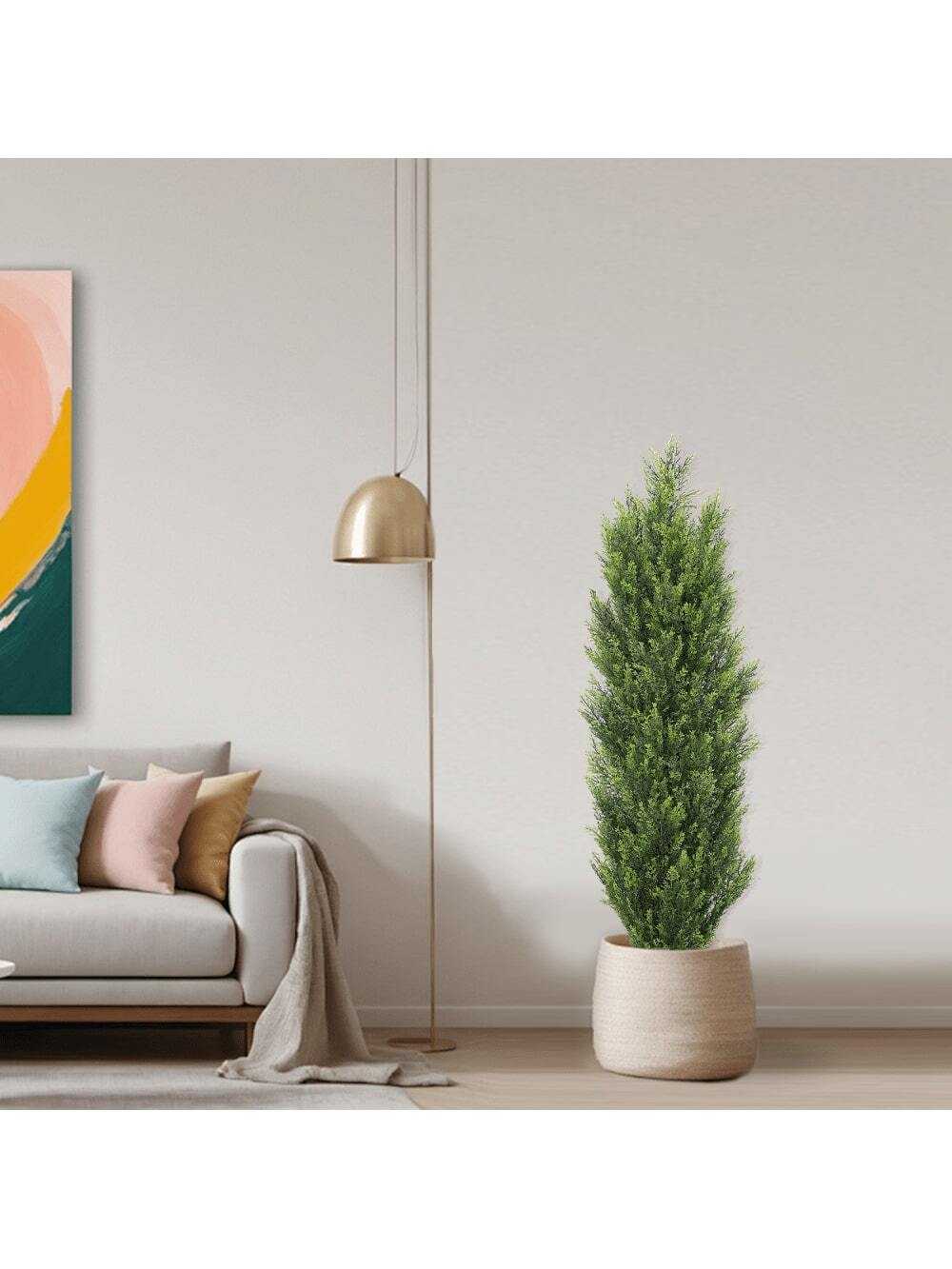 Artificiales For Decor ChristmasLike Artificial Cedar Cypress Plants