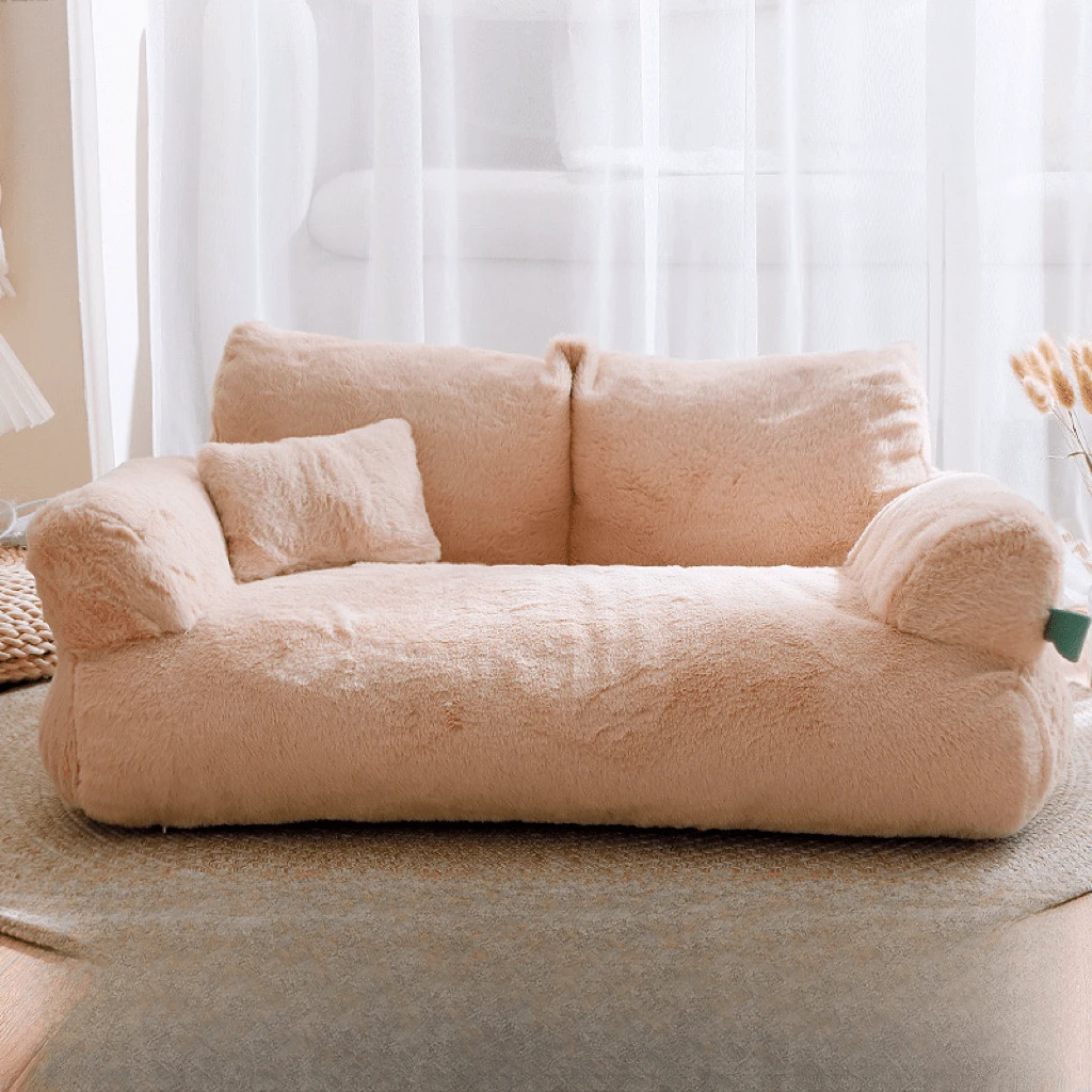 1pc Soft And Comfortable For All Seasons Pet Sofa Cat Sofa Dog Sofa Cat