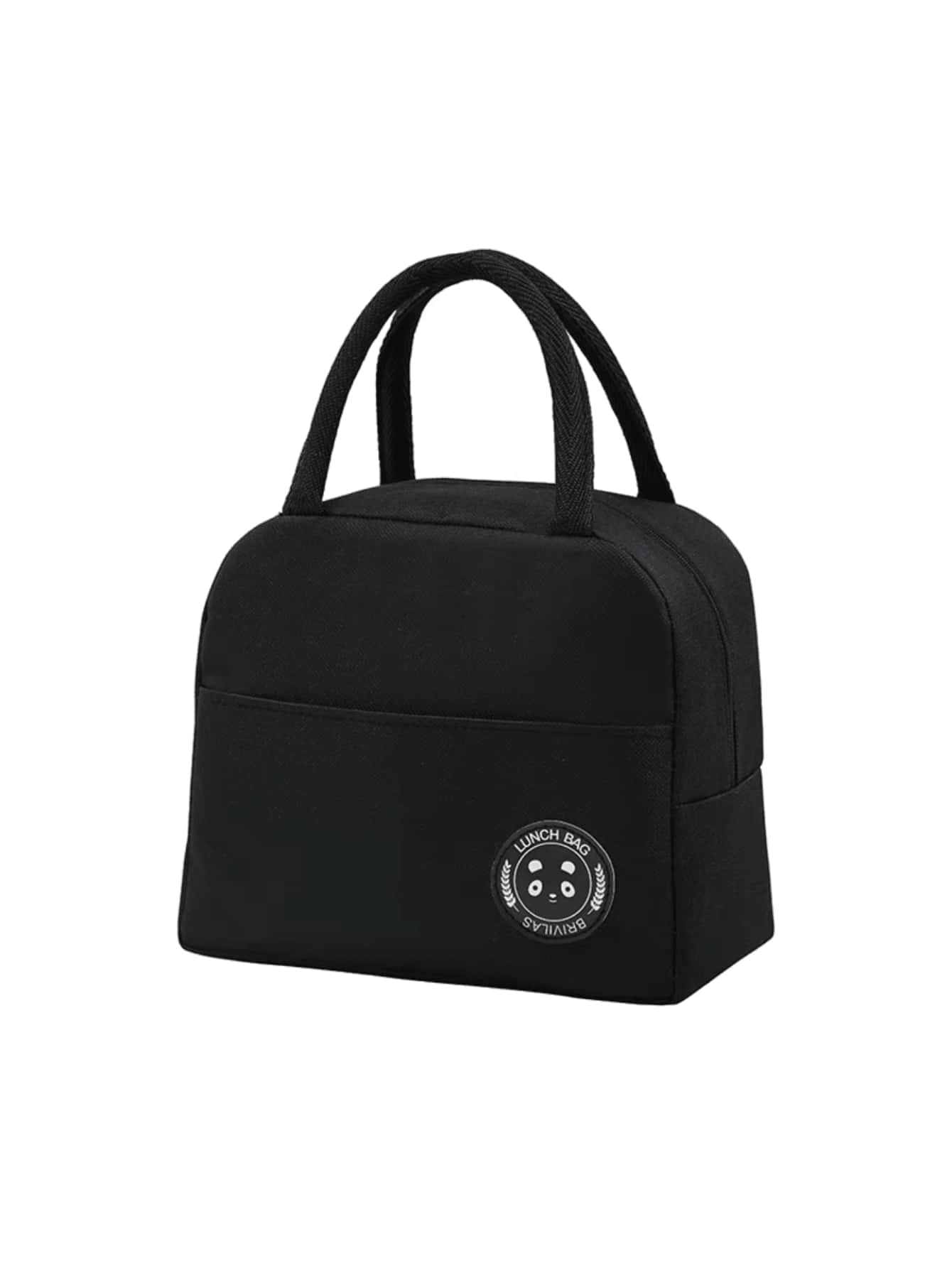 Uninsulated Lunch Bags - Black - View 1
