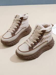 Giày bốt nữ, giày cao gót, dép xăng đan, giày lười, dép lê, giày thể thao, giày bốt đi tuyết, giày đế xuồng, giày khiêu vũ màu đỏ, giày tennis, giày bốt cổ ngắn - Màu Khaki - Xem 6