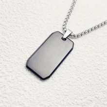 Collar de acero inoxidable personalizado con foto - Colgante con retrato grabado personalizado, perfecto para regalos del Día de la Madre y Navidad