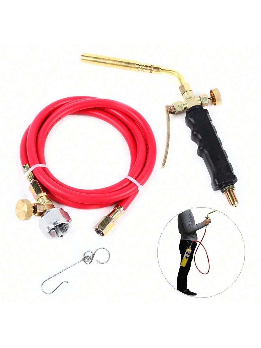 ZhdnBhnos Mapp Gas Plumbing Turbo Burner Torch Propane Soldering