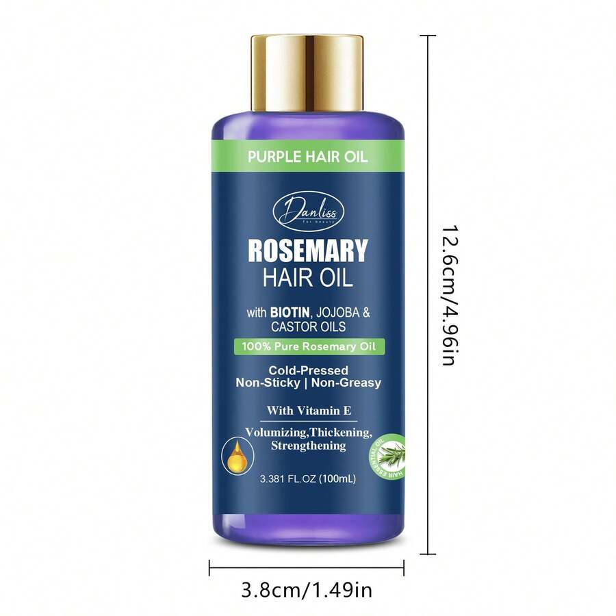 LANEMAY ROSEMARY HAIR OIL With Jojoba Oil & Castor OilStrengthens And
