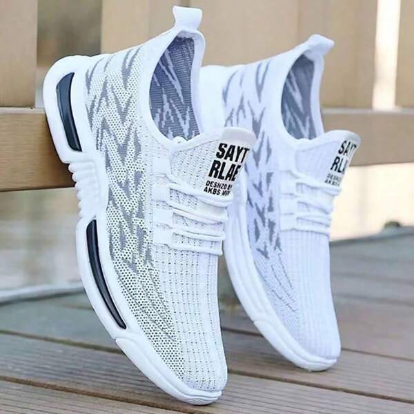 Summer New Men's Shoes, Breathable Mesh Sneakers For Men, Casual Sports Shoes With Odor Control, Perfect For Students