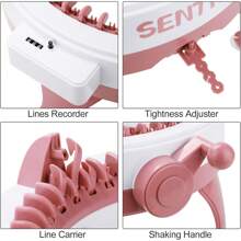 Knitting Machine 48 Needle DIY Hand Knitting Machine Weaving Loom Board Rotating Needle Machine For Adults - White - View 7