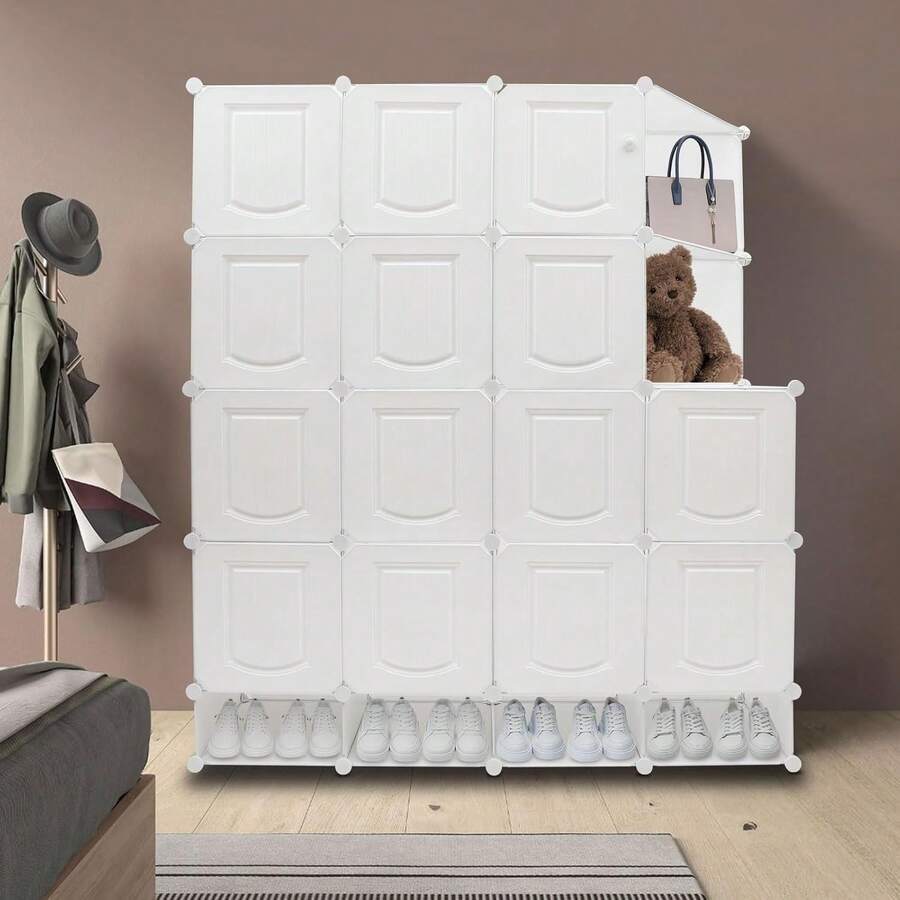 CNCEST LOYALHEARTDYBTG Plastic Cube Storage Organizer, Portable