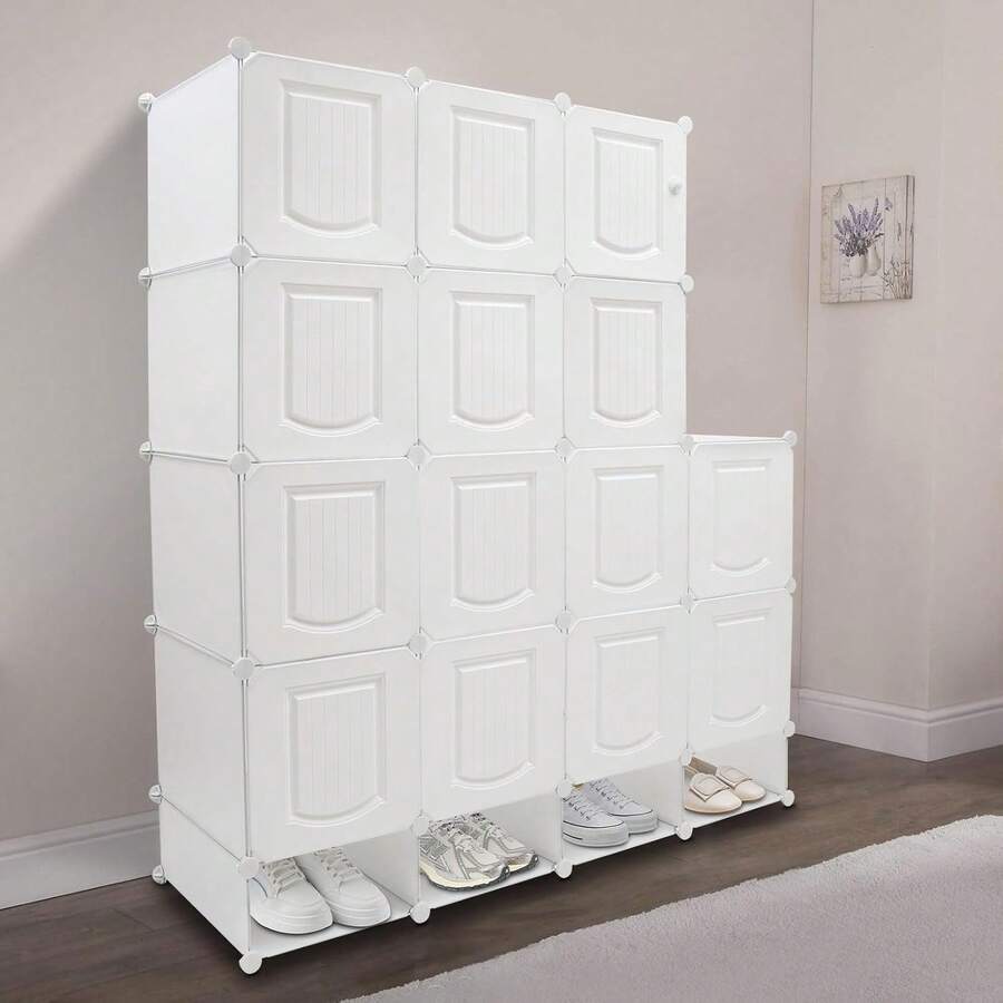 CNCEST LOYALHEARTDYBTG Plastic Cube Storage Organizer, Portable