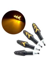 Kit 02 Turn Signals/LED Flasher 12V Sequential Universal Motorcycle - 彩色 - 查看 2