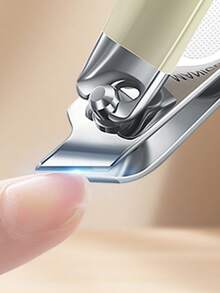 3 件套不锈钢修甲套装 - 包括指甲刀和收纳盒 - 现代设计，正品，适合女士 - 彩色 - 查看 7