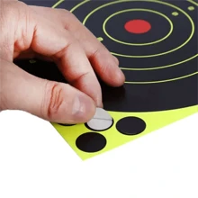 50X Splatter Target 8" Shoot Rifle Pistol Reactive Air Cheap Targets N C 8 TYPE - Black - View 6