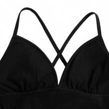 Speedo Women's  Logo Printed Competition Style Racerback One-Piece Swimsuit - Navy/Flame Blue - View 3