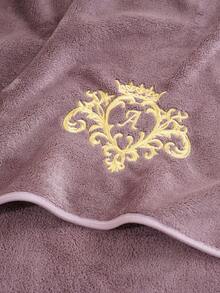 1 chiếc khăn tắm hoặc khăn mặt thêu lông cừu san hô thấm hút siêu mềm, bộ khăn tay dùng tại nhà cho các cặp đôi, khăn tắm phòng tắm mềm mại và thân thiện với da, nhiều màu sắc và kích cỡ - Màu nâu - Xem 8