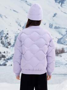 Balabala Tween Girl' Down Jacket 2024 Unisex Kinderen Winter Korte Bovenkleding