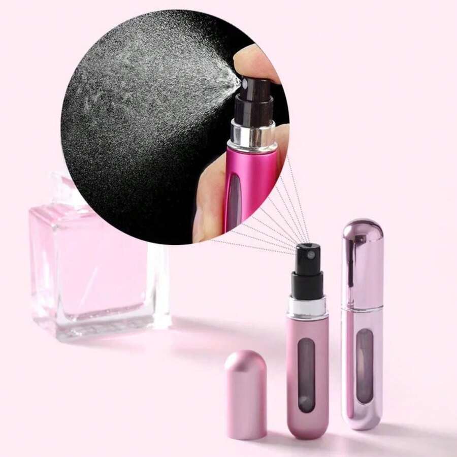 4 Pcs Perfume Atomiser Refillable Spray Bottle Perfume Travel Bottle
