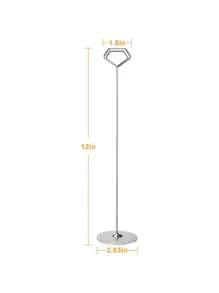 16PCS Diamond Place Card Holder 12 Inches Wedding Table Number Holders  Metal Table Card Holders, Picture Holders For Tables, Card Holder Stand For Photos, Food Signs, Memo Notes, Weddings, Restaurants, Birthdays