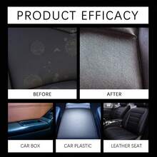 4pcs Automotive Interior Refurbishment Agent Cleaning, Decontamination, Protection Material Waterproof, Anti Fouling, Interior Polishing And Renewal - 彩色 - 查看 9