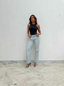 BASIC 'S BODYSUIT - màu đen - Xem 3