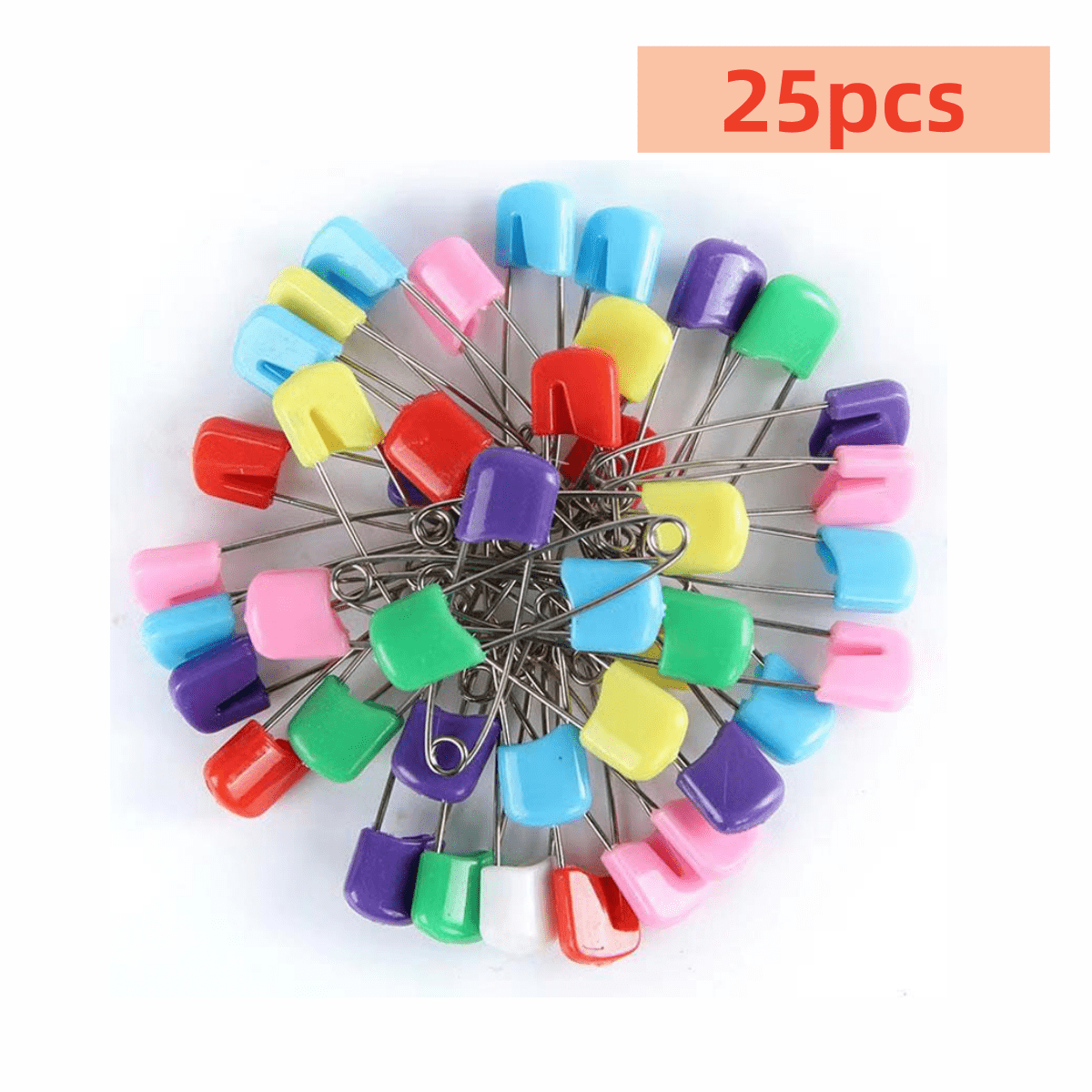 Random Colors Diaper Pins, Pins For Cloth Diapers Stainless Steel