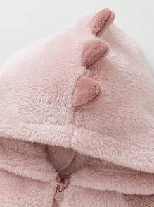 Balabala Children's Pajama Set, Thickened Winter Warm Loungewear, Unisex Outfit For Young Girl