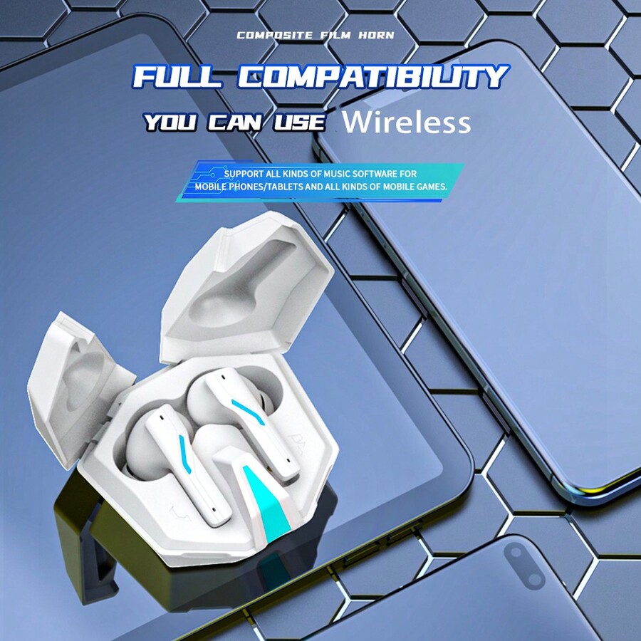 Gaming Earbuds Wireless Earbuds Noise Cancel Low Latency Gaming Earbuds