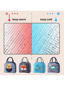 Uninsulated Lunch Bags - Red - View 6