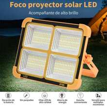Reflector Recargable Portatil Solar Led Exterior Alta 3000w