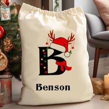 Birthday Flower Canvas Tote Bag, Christmas Gift, Birthday Gift For Her, Gift For Mom, Gift For Best Friend, Bridesmaid Proposal Gift - Multicolor - View 25