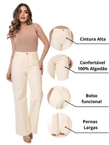 BNB Women Jeans - Champagne - View 4