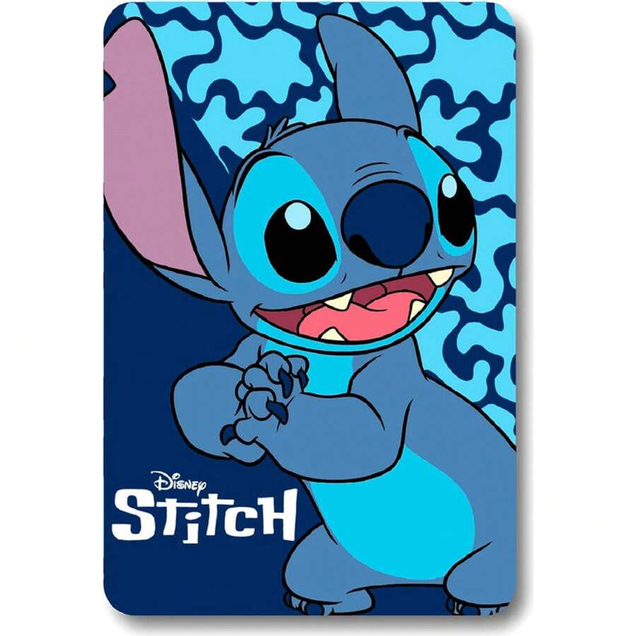 Lilo Y Stitch Soft And Warm Disney Stitch Polar Blanket | Versatile And Functional Disney Stitch Polar Blanket, Perfect For Sleeping And Decorating Your Home - 彩色 - 查看 1