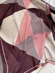 1pc Lightweight Heart Pattern Scarf/Shawl, Versatile For Spring/Summer Winter Fall Valentine's Day Valentines