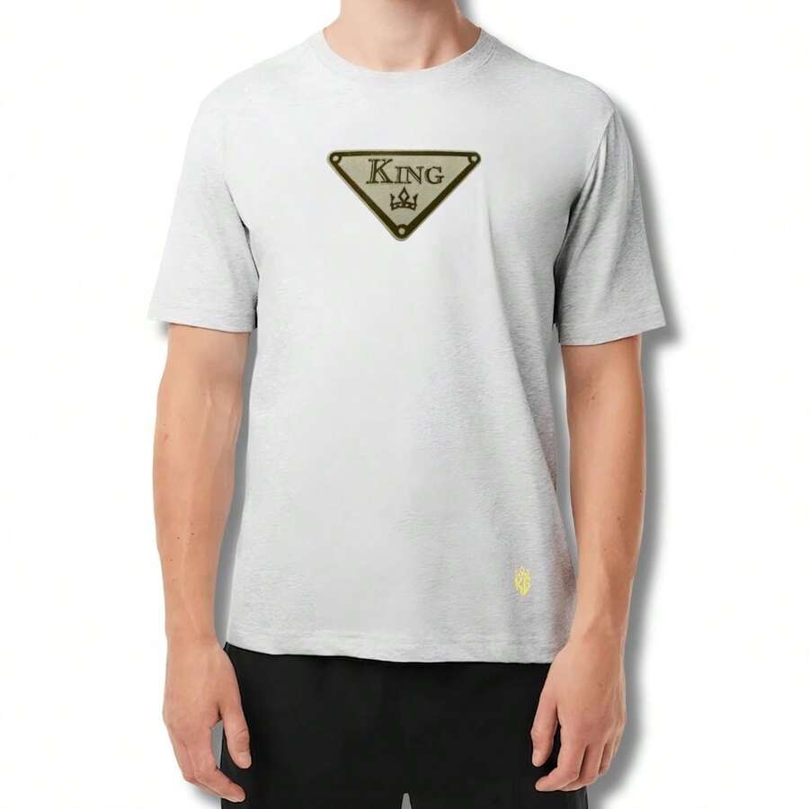 Men's Shirt S To G3 100% Cotton 40.1 - Unisex Streetwear T-Shirt - Xám - Xem 1