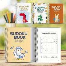 Sudoku Puzzle Book: Mental Training For All Ages - Perfect Gift For Christmas Or - White Cover, Paperback,Kids Puzzle,Wordsearch Book,School Books,Sudoku,Puzzle Book,Books - White - View 2