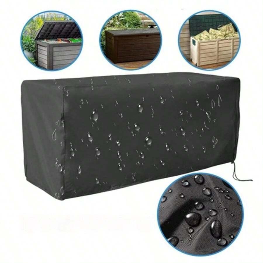 Vỏ hộp đựng đồ chống nước và chống bụi cho sân vườn ngoài trời, Vỏ hộp đựng đồ bằng vải Oxford chống tia UV - Nhiều màu - Xem 1