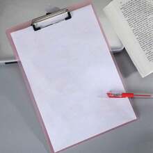 1pc Clear A4 Clipboard Back To School