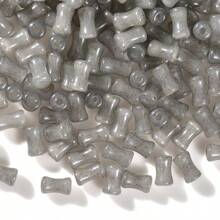 10g/80pcs 3x6mm Jade Beads ,Cloudy Glass Bamboo Stick Spacer Beads Lampwork Round Tube Bamboo Shape Beads Bamboo Tube Beads Colored Glass Beads Small Glass Tube Beads For Jewelry Making