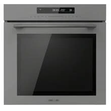 Cecotec Four Encastrable 60cm Bolero Hexa SM406000 Glass Grey A+. 2900W, 72L, 12 Fonctions avec Steak Master, Pizza Master, Steam Assist, Steam EasyClean, Mode Eco et Décongélation, Electronic Timer - Multicolore - Voir 1