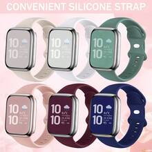 1 条男女通用绿头鸭绿色可爱柔软硅胶运动表带，带蝴蝶扣，舒适可调节防水腕带。兼容 Apple Watch 表带 38/40/41/42/44/45/49mm，兼容 Apple Watch Series Ultra/SE/9/8/7/6/5/4/3/2/1，智能表带配件 - 42mm/44mm/45mm/49mm - 查看 1