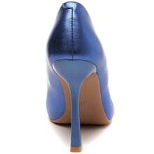 Women Daily Party Fashionable Patent High Heel Pumps - Blue - View 4