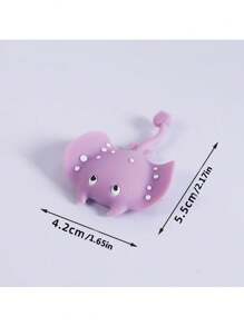 Ozean-Themen Tortenaufsatz, Oktopus, Wal, Bobo-Fisch, Meeresschildkröte, Korallen Kunststoff Ornamente, Ozean-Themen Tortendekoration, geeignet für Geburtstagsfeiern, Taufen, Gender-Reveal-Party Tortendekoration, Tischdekoration, wiederverwendbar