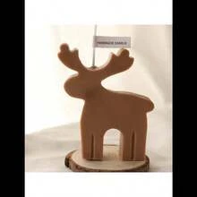 1 件圣诞树蜡烛香薰蜡烛圣诞树礼物桌面装饰家居创意纪念品旋转圣诞树香薰蜡烛，红白绿，房间装饰，礼物 - 多色 - 查看 18