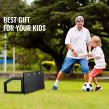 40 X 16inch Portable Soccer Rebounder Board – Foldable HDPE Kickback Rebounder With 2 Angles, Ideal For Passing And Shooting Practice For All Ages, Soccer Training Equipment - Black - View 6